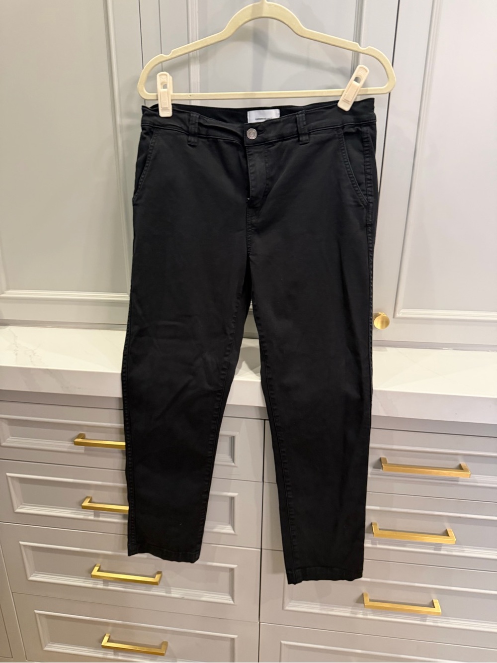 Current/Elliott Black Women's Tailored Trousers